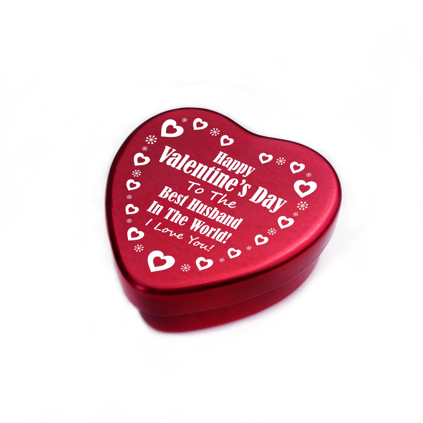 Novelty Valentines Gift For Husband Metal Tin Husband Gifts