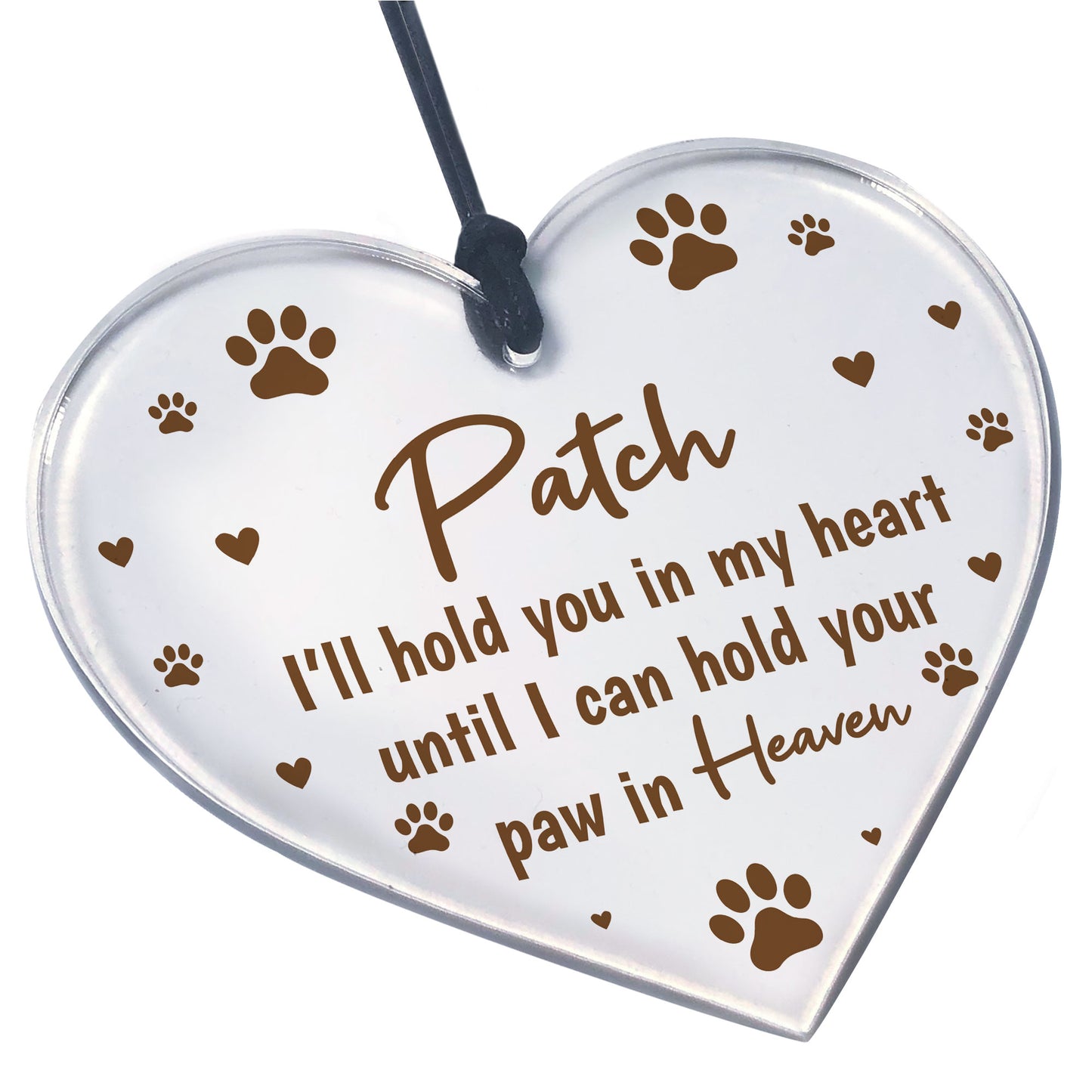 Dog Cat Pet Memorial Christmas Tree Decoration Personalised