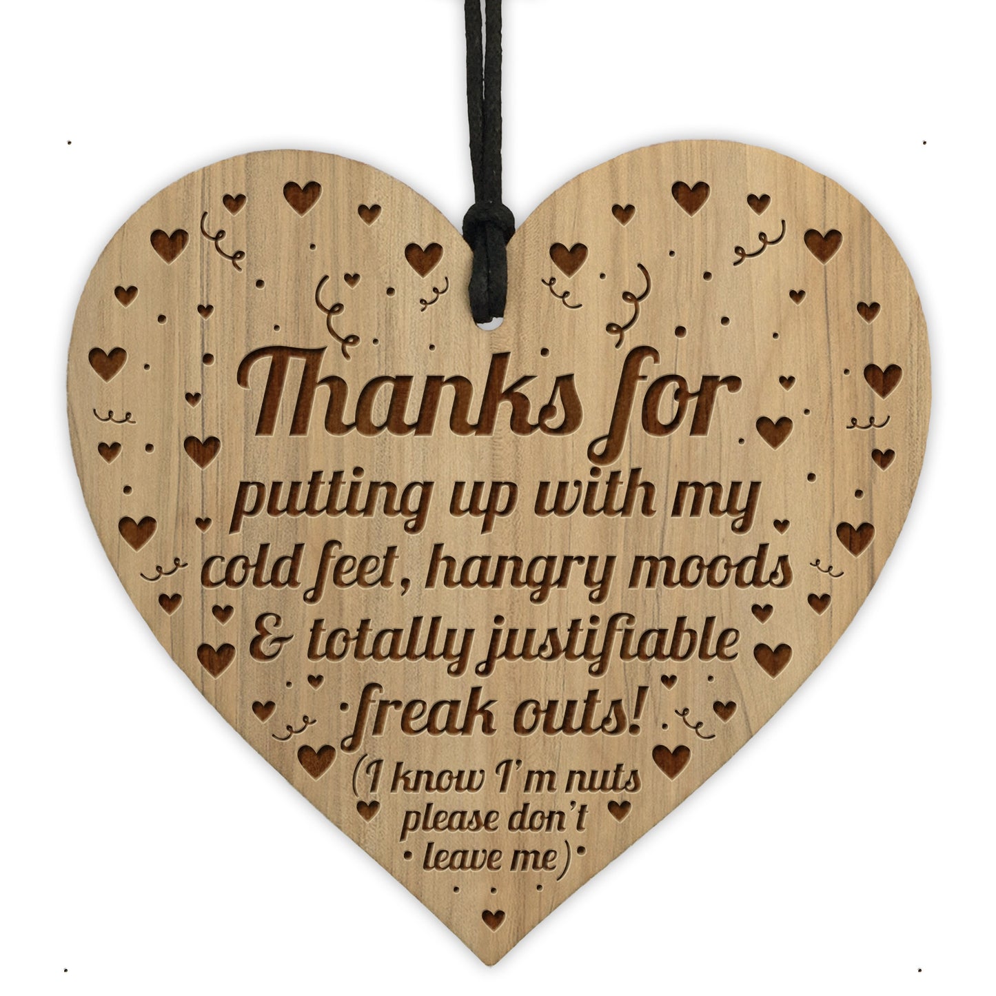 Funny Husband Wife Boyfriend Girlfriend Gifts Joke Thank You