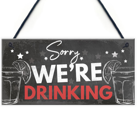 Novelty Bar Sign For Garden Funny Home Bar Sign Man Cave Sign