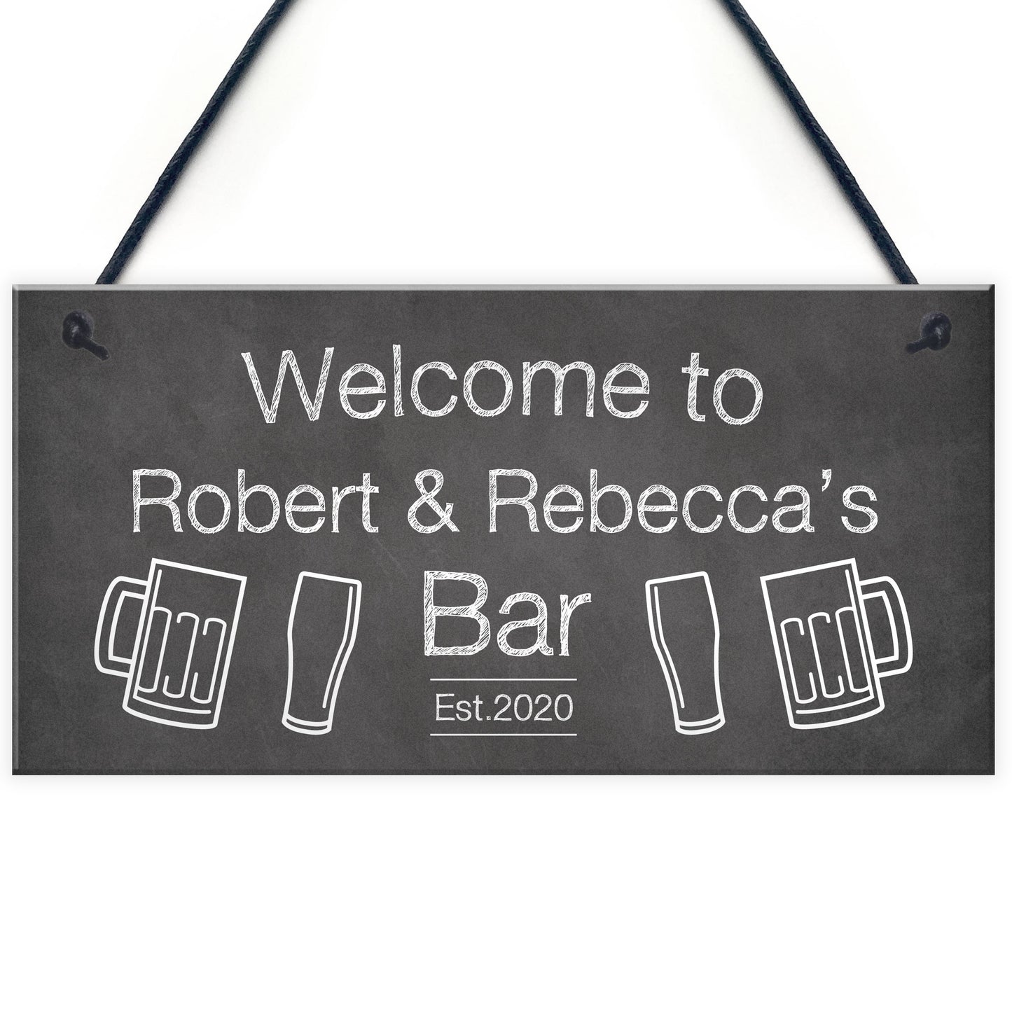 Home Bar Sign Shabby Chic Man Cave Shed Bar Sign Beer Gift
