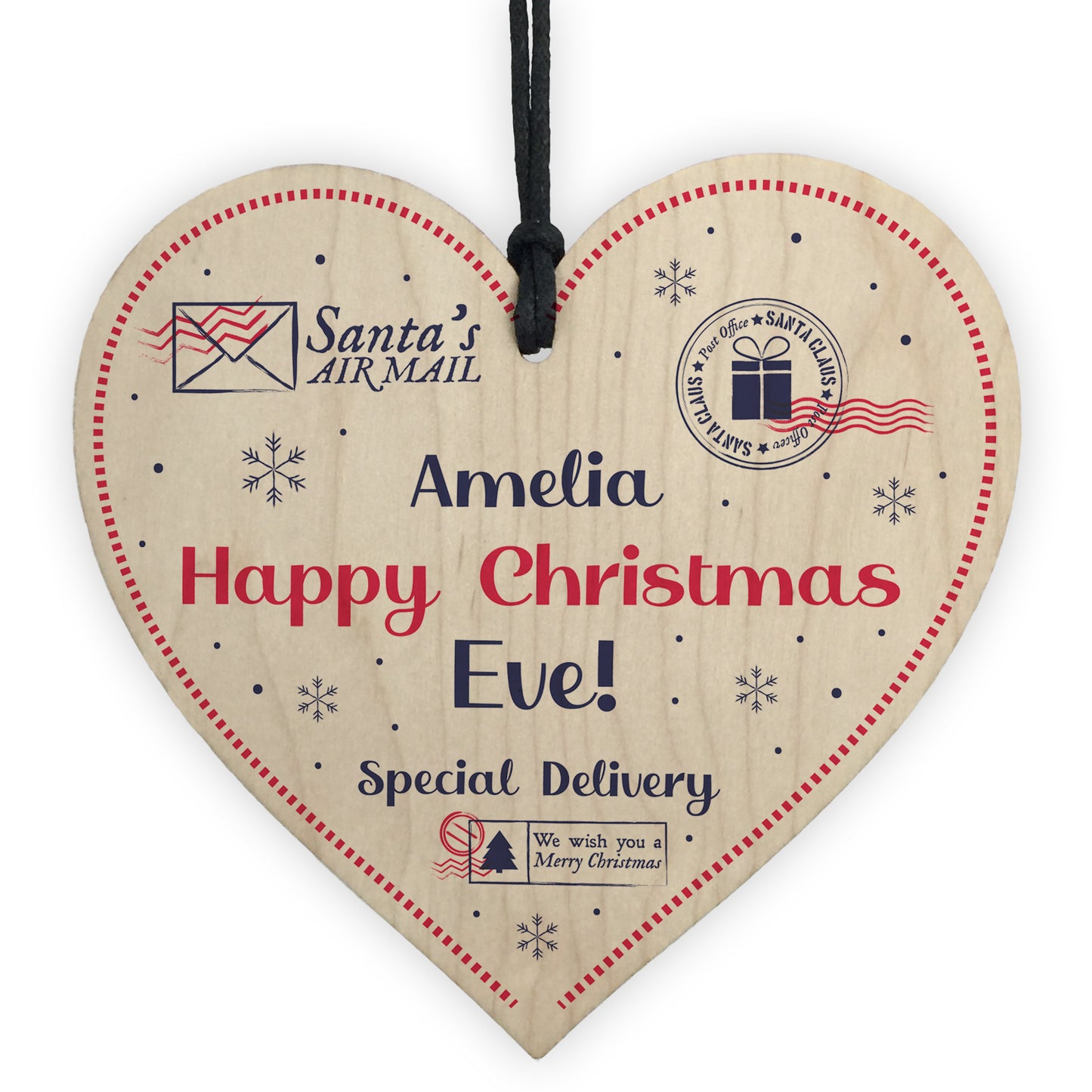 Christmas Eve Tag PERSONALISED Christmas Eve Box Accessories