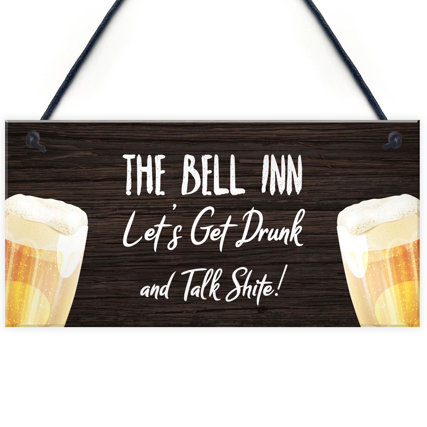 Funny PERSONALISED Bar Sign For Man Cave Home Bar Shed Sign