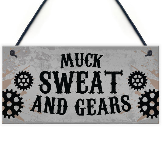 Bike Enthusiast Hanging Sign Motorbike Motorcycle Gift For Men