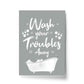 Bathroom Print Funny Grey And White Theme Bathroom Wall Art