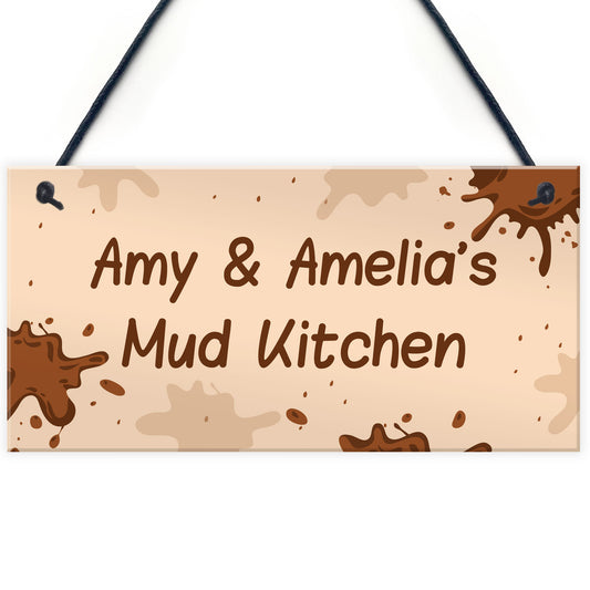 Personalised Playroom Sign Mud Kitchen Home School Garden Sign