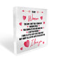 Gifts For Girlfriend Wife Acrylic Block Birthday Gifts For Her