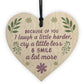 Best Friend Gift Wooden Heart Friendship Birthday Keepsake