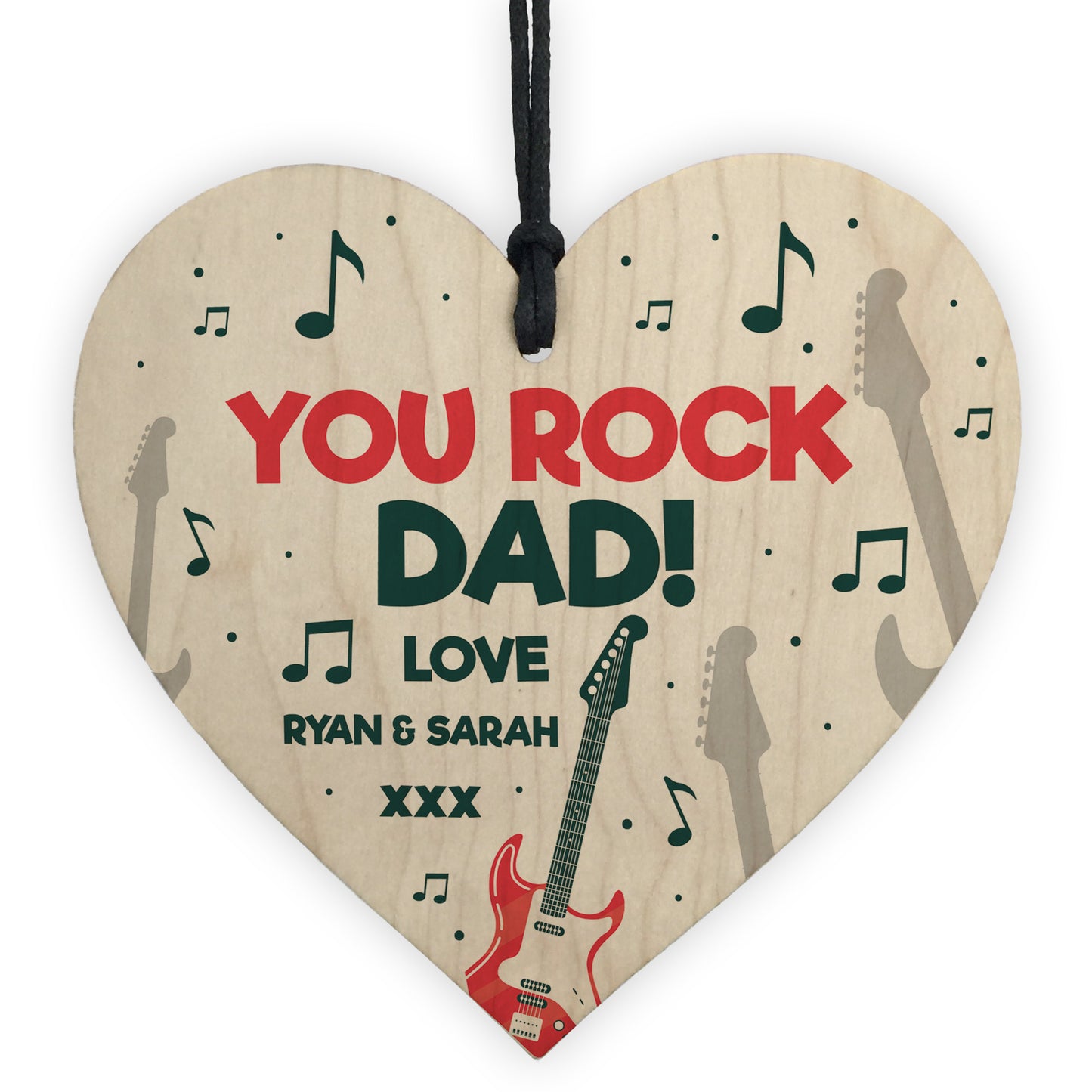 Novelty Gift For Dad Birthday Fathers Day YOU ROCK Personalised