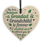 Grandad Birthday Gifts Fathers Day Gift From Granchildren Heart