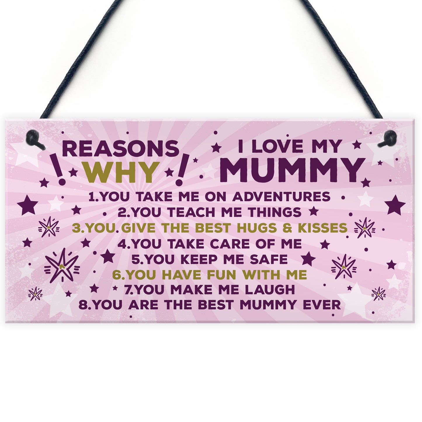 Mummy Birthday Gift Mummy Birthday Card Mothers Day Gift Plaque