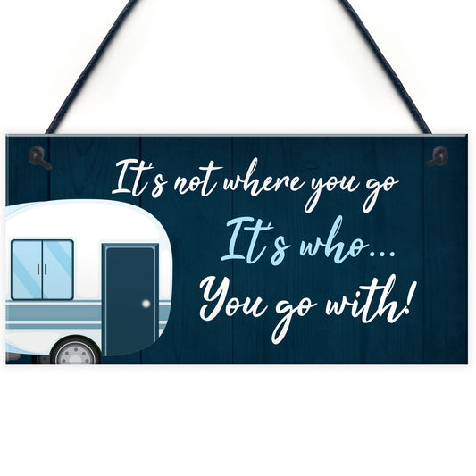 Caravan Sign Cute Hanging Door Sign For Home Caravan Accessories