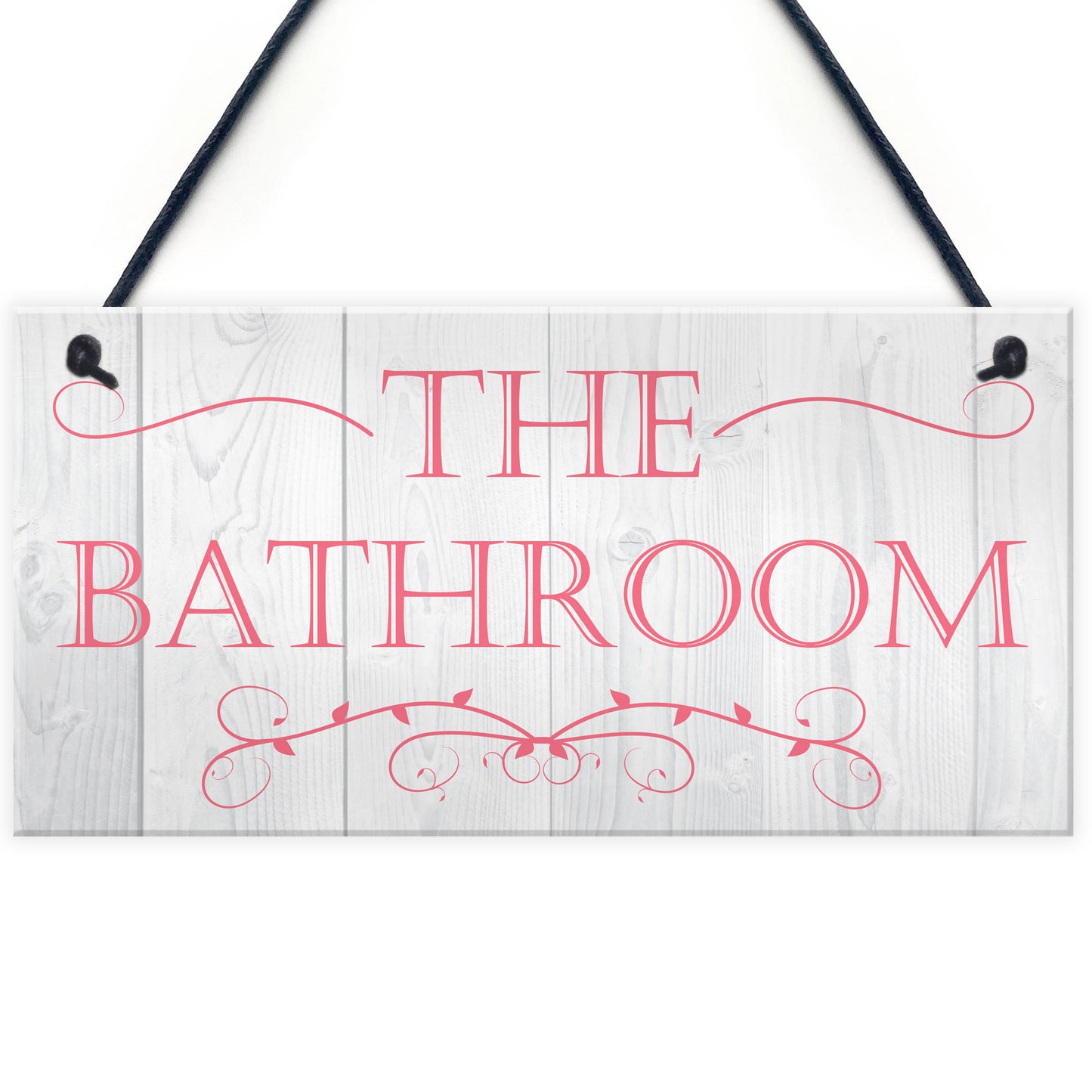 The Bathroom Decorative Hanging Plaque