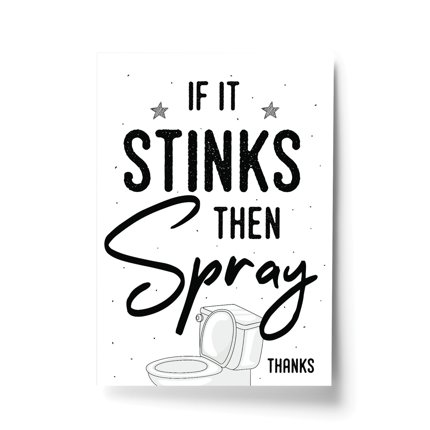 Funny Toilet Sign Loo Sign Toilet Decor Funny Bathroom Print