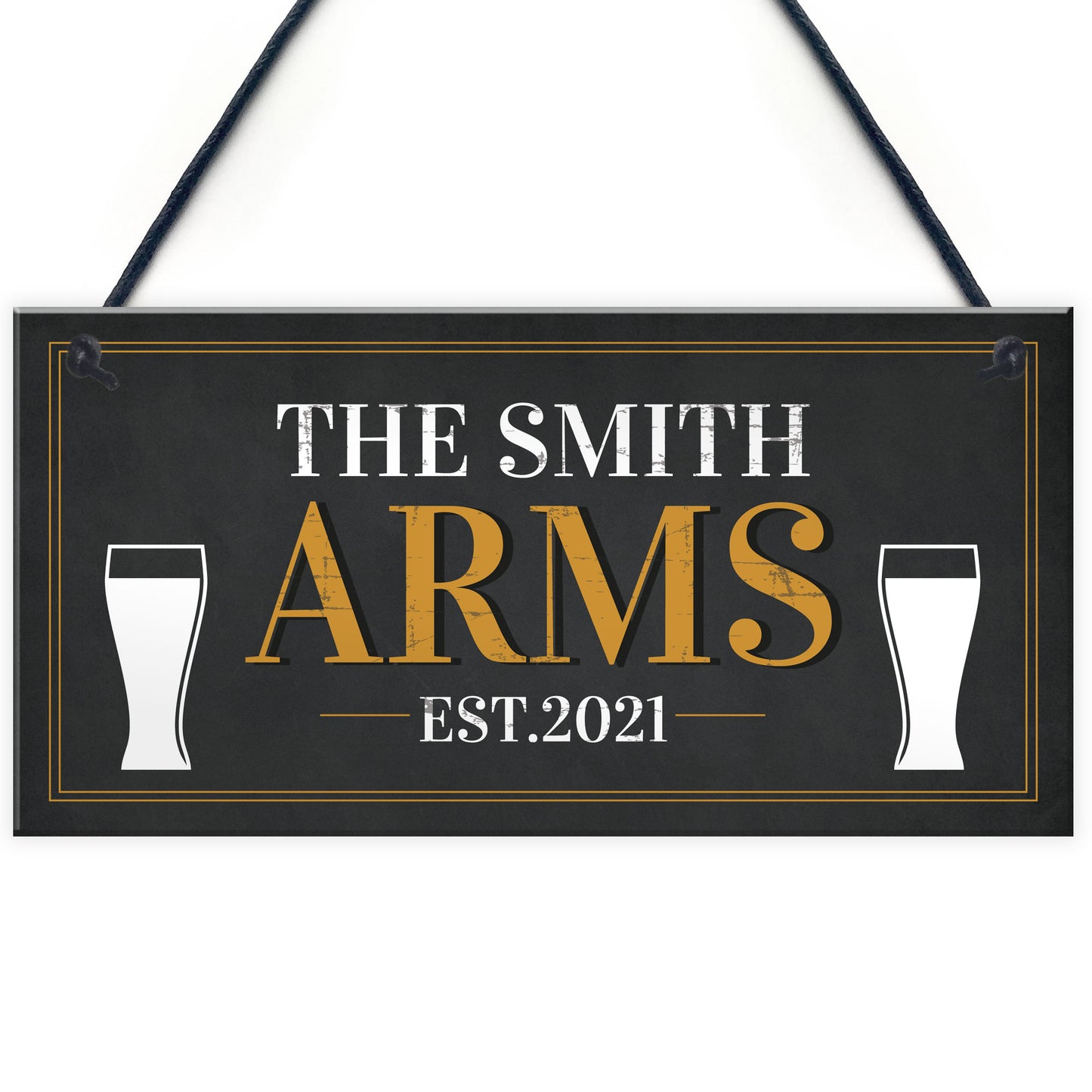 Personalised Home Pub Sign Garden Shed Sign Man Cave Garden