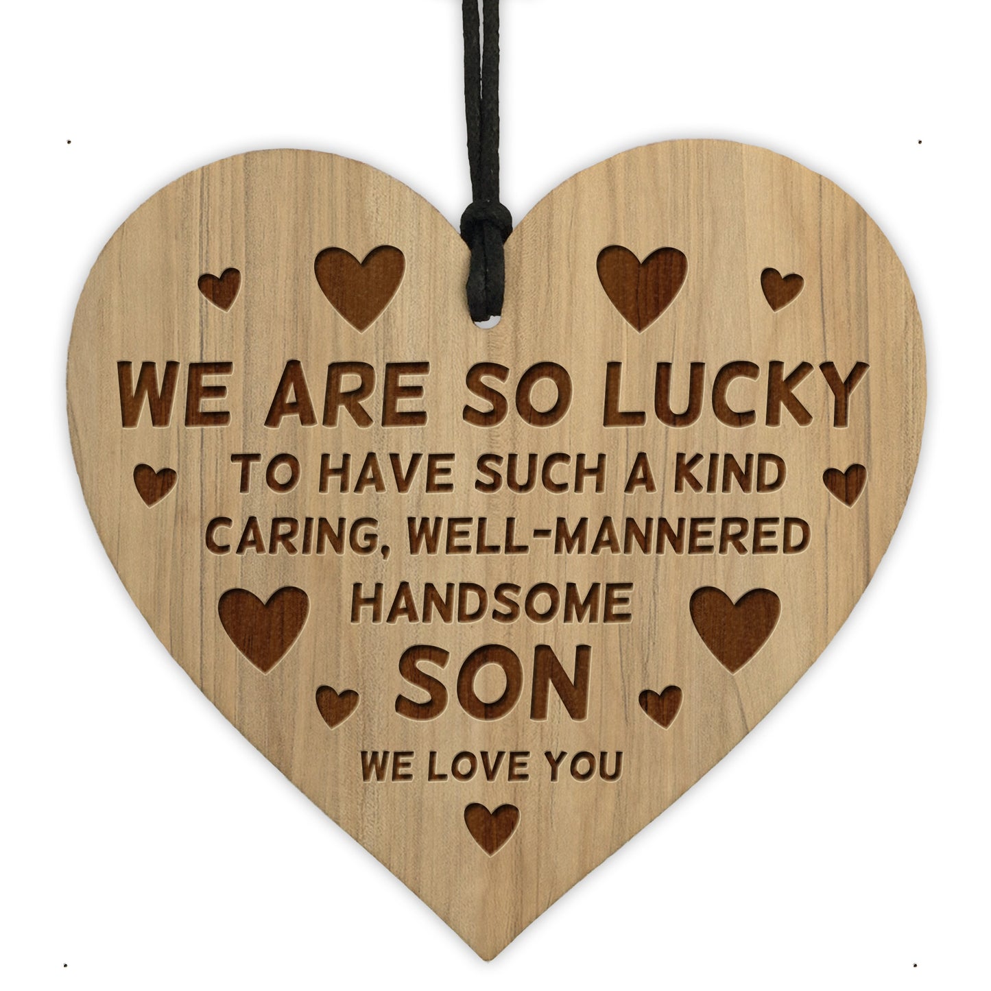 Son Birthday Gifts Engraved Heart Son Christmas Gifts For Him