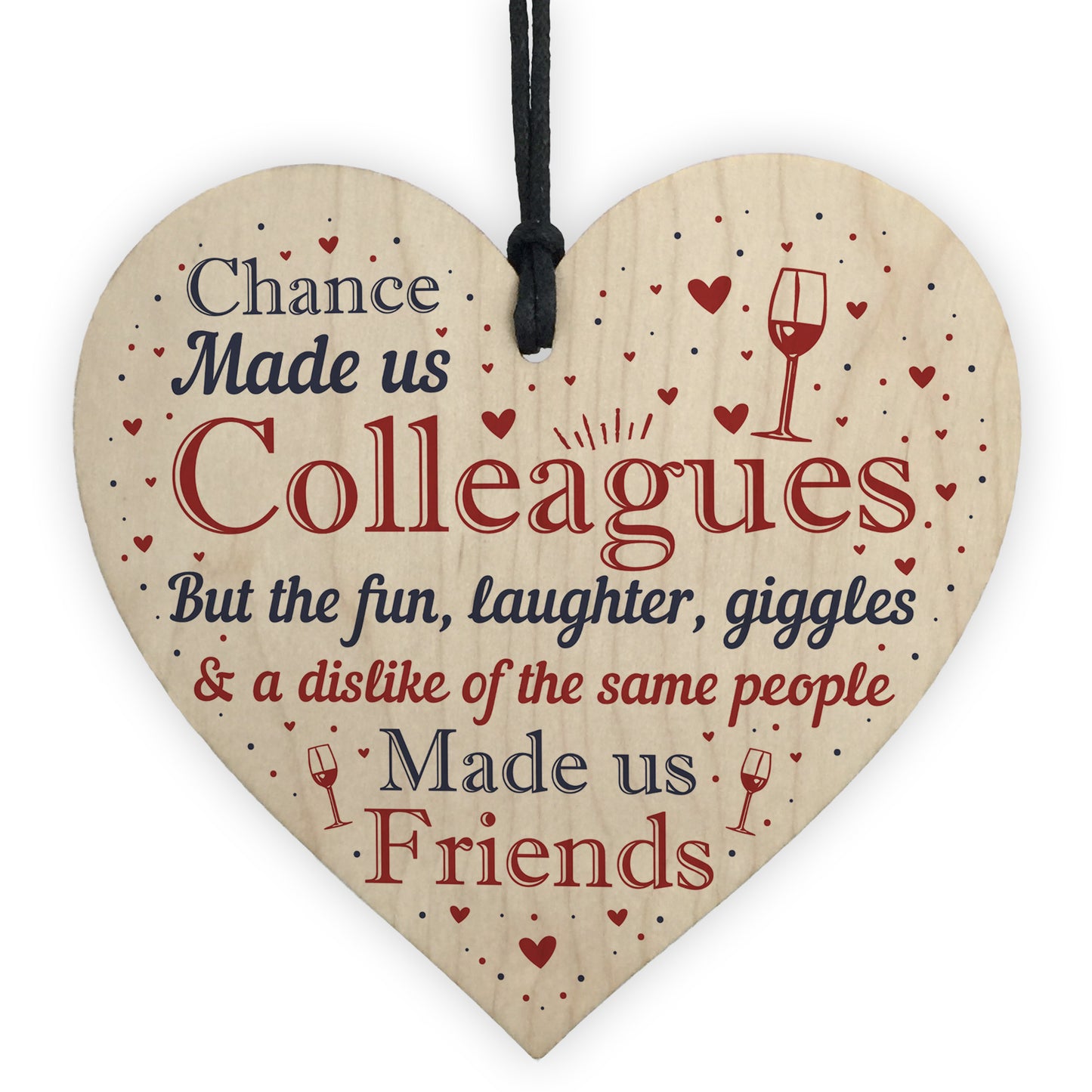 Chance Made Us Colleagues Leaving Job Gift For Friend Birthday