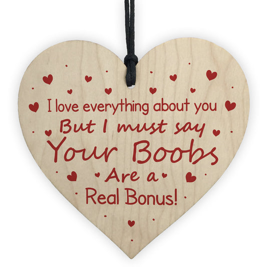 Anniversary Relationship Gifts Wood Heart Christmas Girlfriend