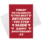 Anniversary Card For Boyfriend Girlfriend Cute Anniversary Card