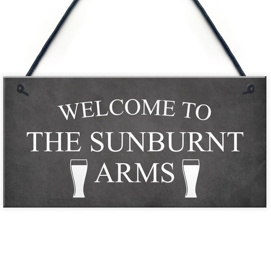 Funny Bar Sign Home Bar Sign Hanging Door Wall Plaque Alcohol