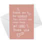 Birthday Card For Best Friend Funny Humour Card Novelty Card