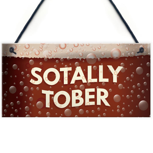 Bar And Pub Signs Novelty SOTALLY TOBER Hanging Man Cave