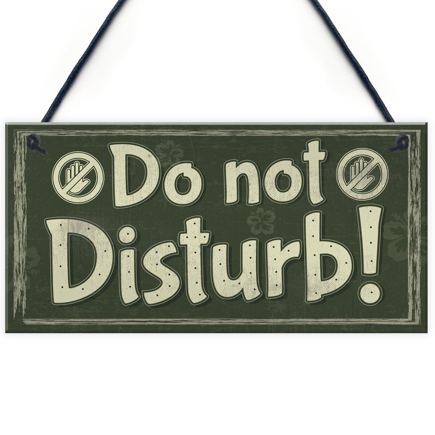 Please Do Not Disturb Therapist Hotel Man Cave Privacy Plaque