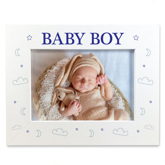 Baby Keepsake New Baby Photo Frame BABY BOY Baby Shower Gifts