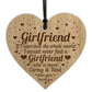 Girlfriend Gifts For Birthday Christmas Engraved Heart