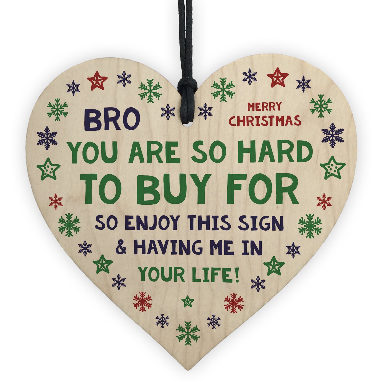 Brother Funny Christmas Gift From Sister Novelty GIft Idea For B