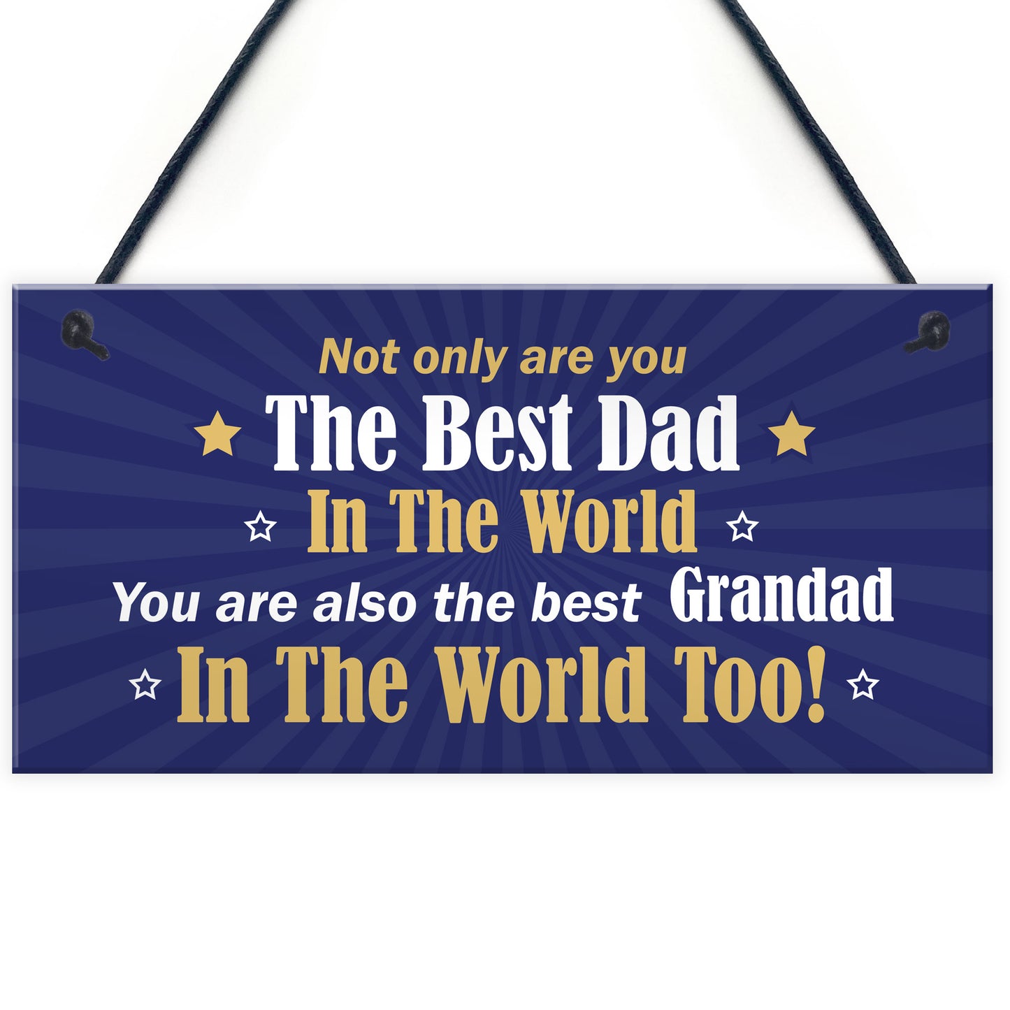 Dad Gifts Hanging Sign Dad Grandad Birthday Gift Fathers Day