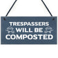 Funny Garden Sign Hanging Wall Door Sign Garden Shed Plaque