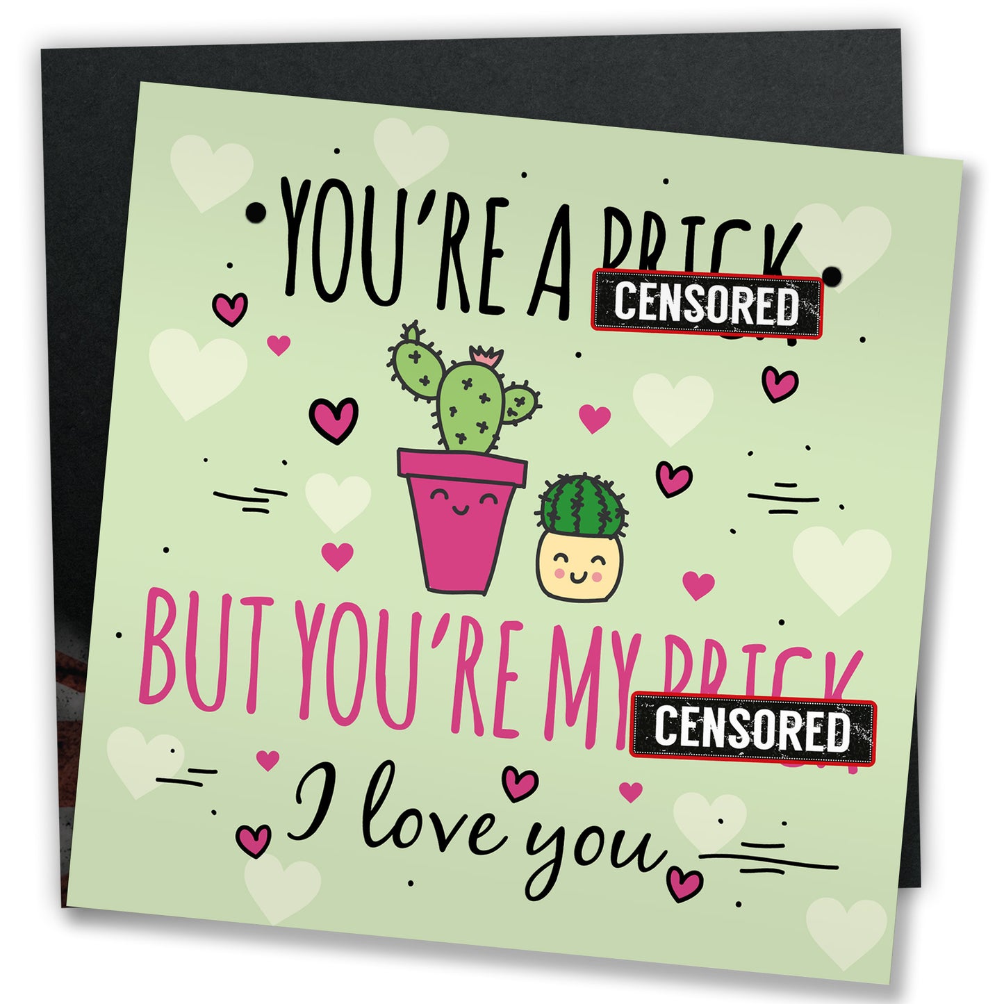 Funny Anniversary Valentines Card Gift For Boyfriend Husband