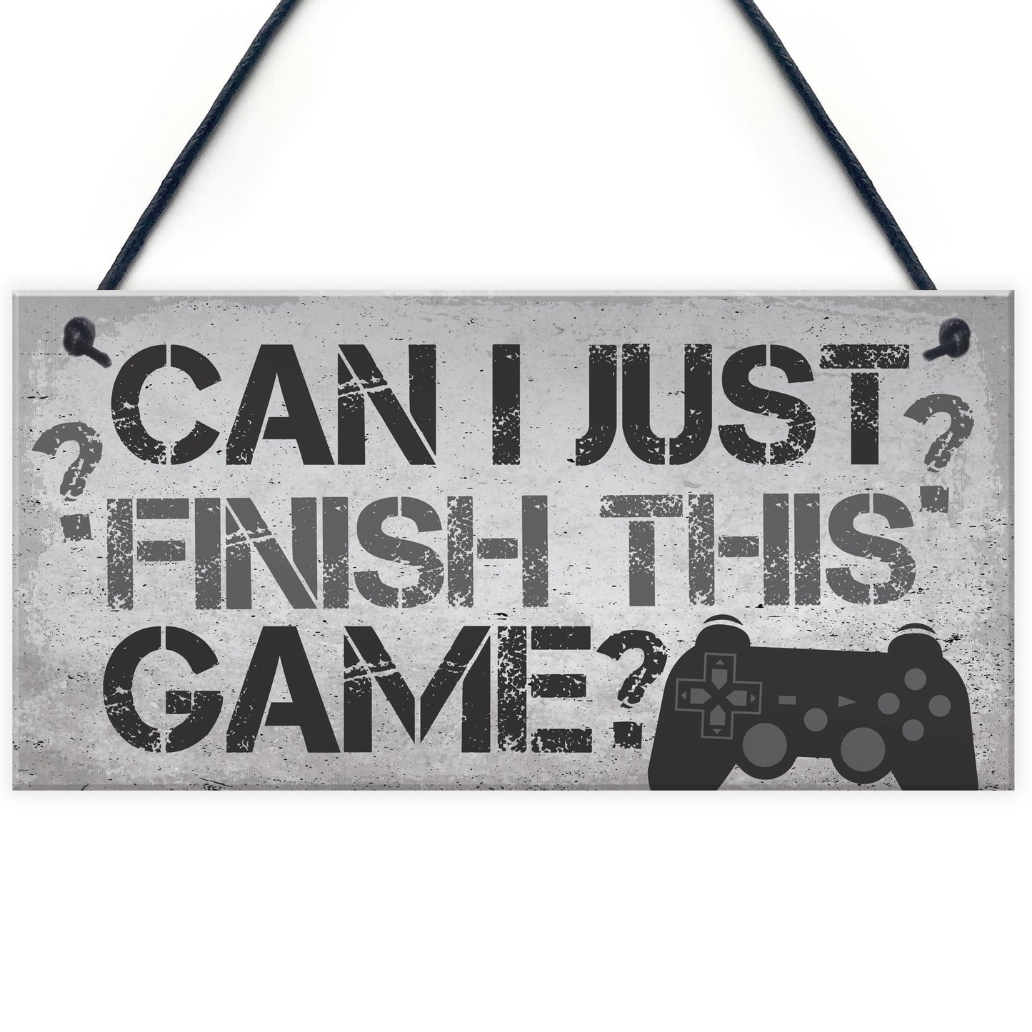 Hanging Gamer Sign Boys Bedroom Decor Boys Bedroom Wall Art