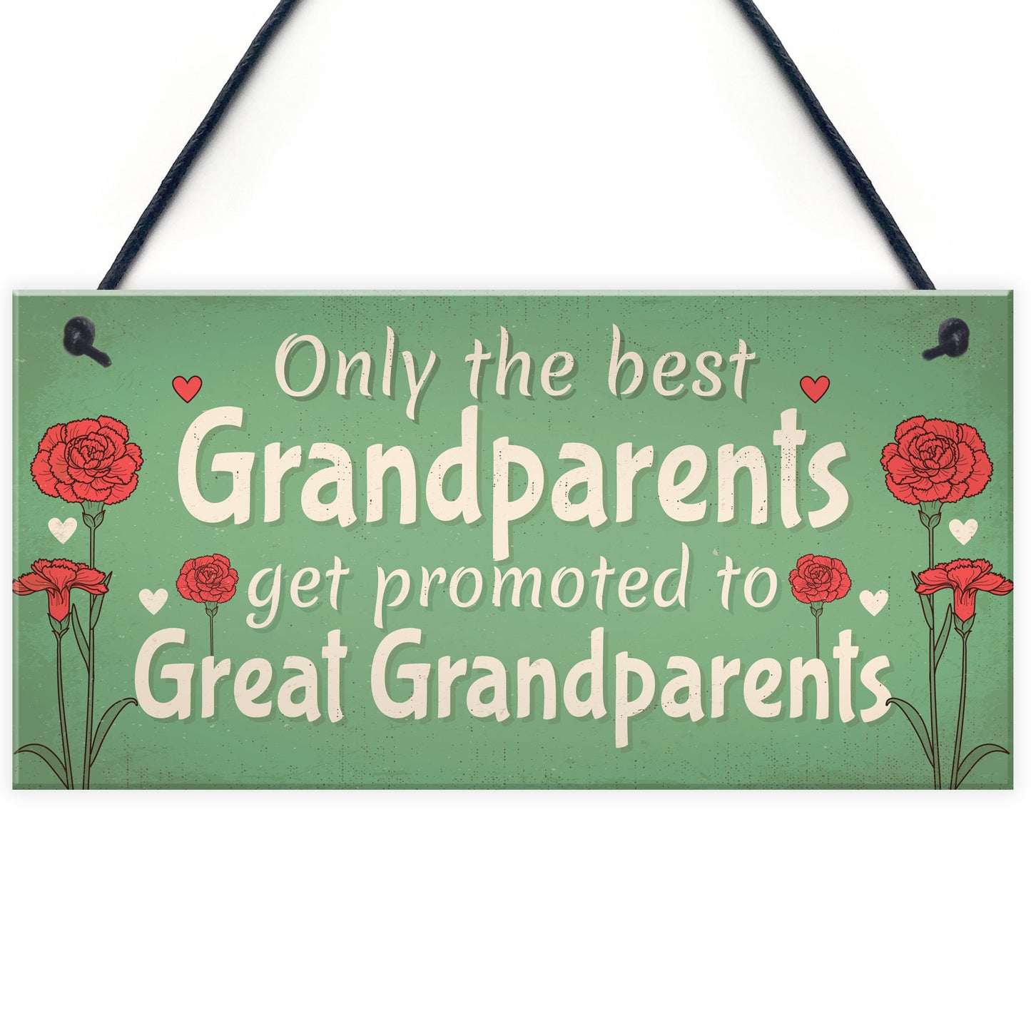 Great Grandparents Gift Sign Baby Announcement For Grandparents