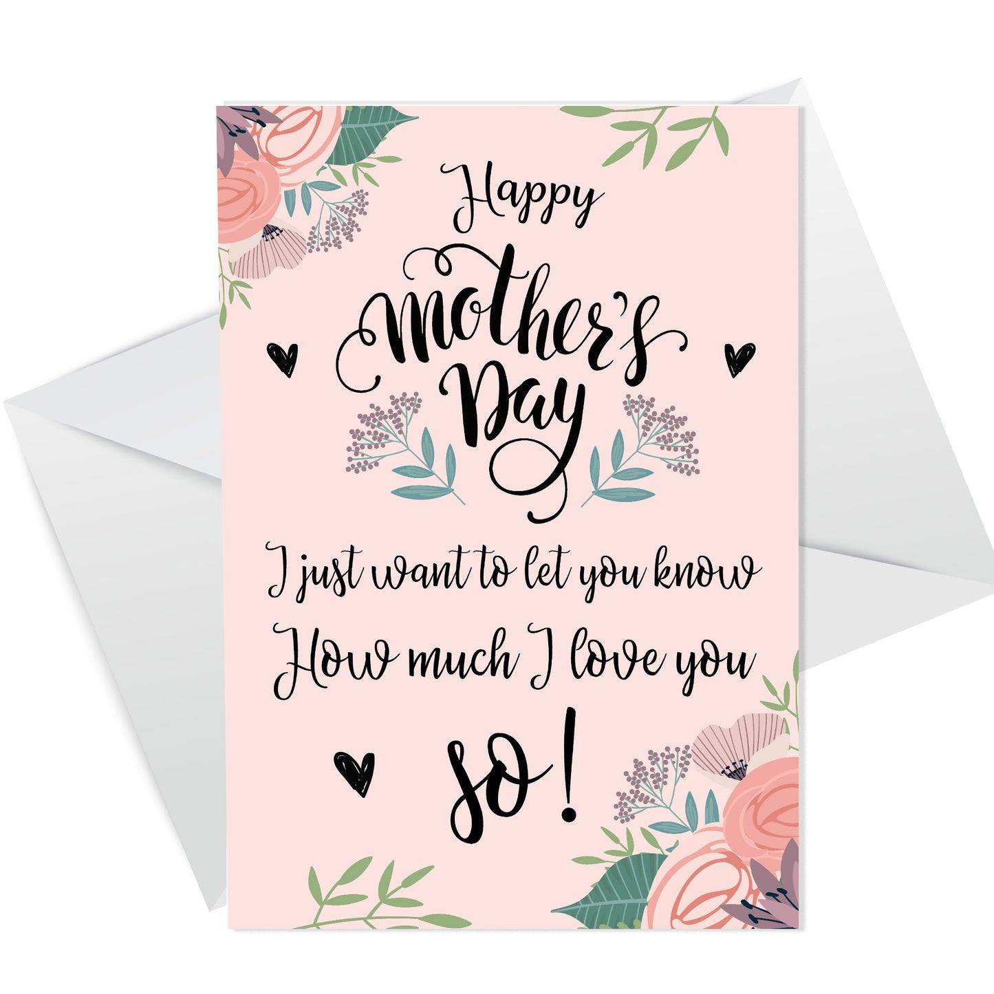Special Mothers Day Card For Mum Nan Nanny Grandma Handmade