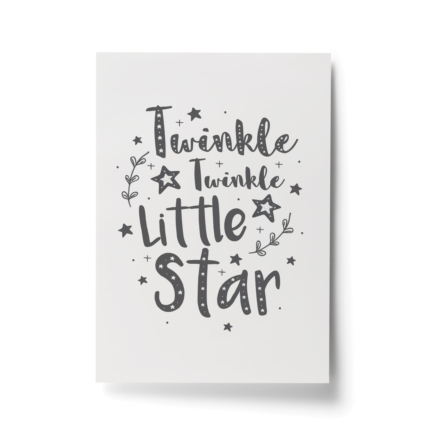 Grey Nursery Art Prints Pictures for Baby Boys Girls Bedroom