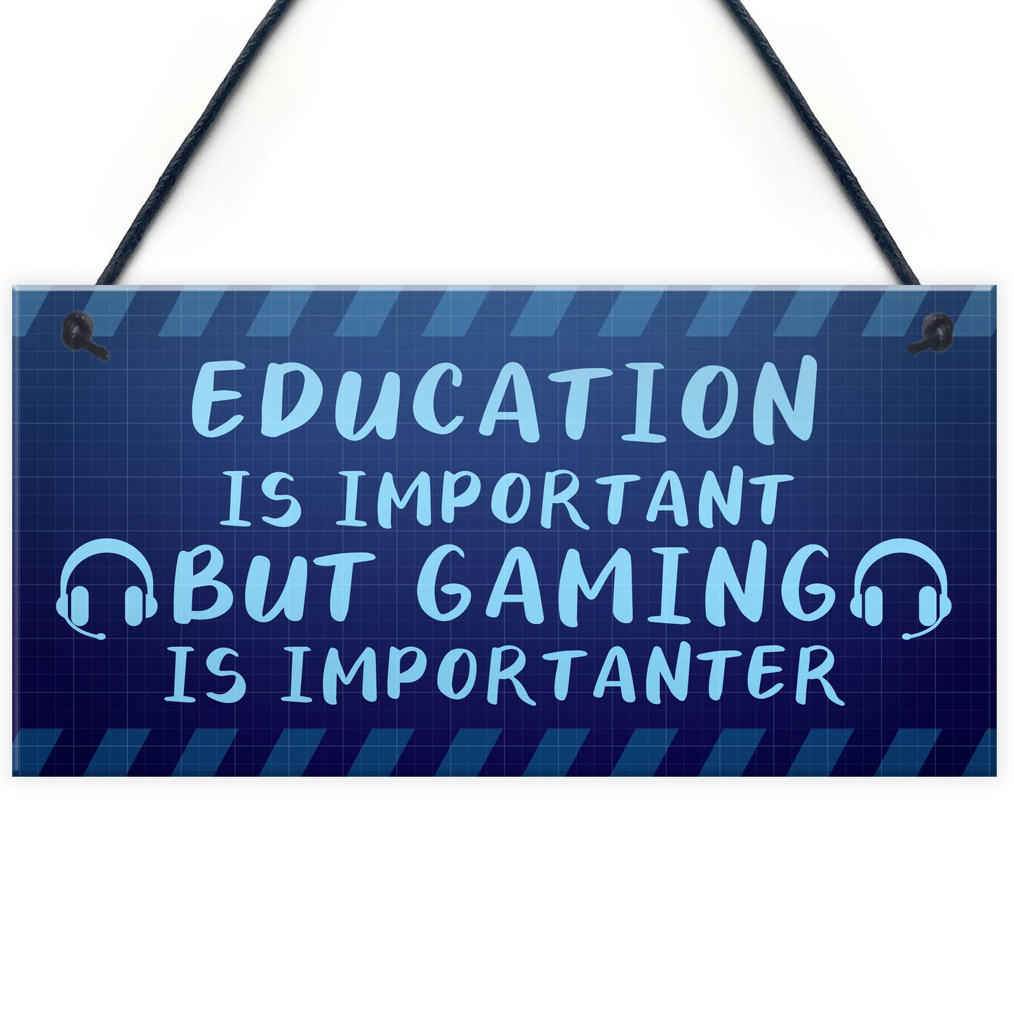Funny Gaming Sign For Boys Games Room Novelty Gamer Birthday