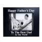 Best Dad In The World Black Photo Frame Fathers Day Gift For Dad