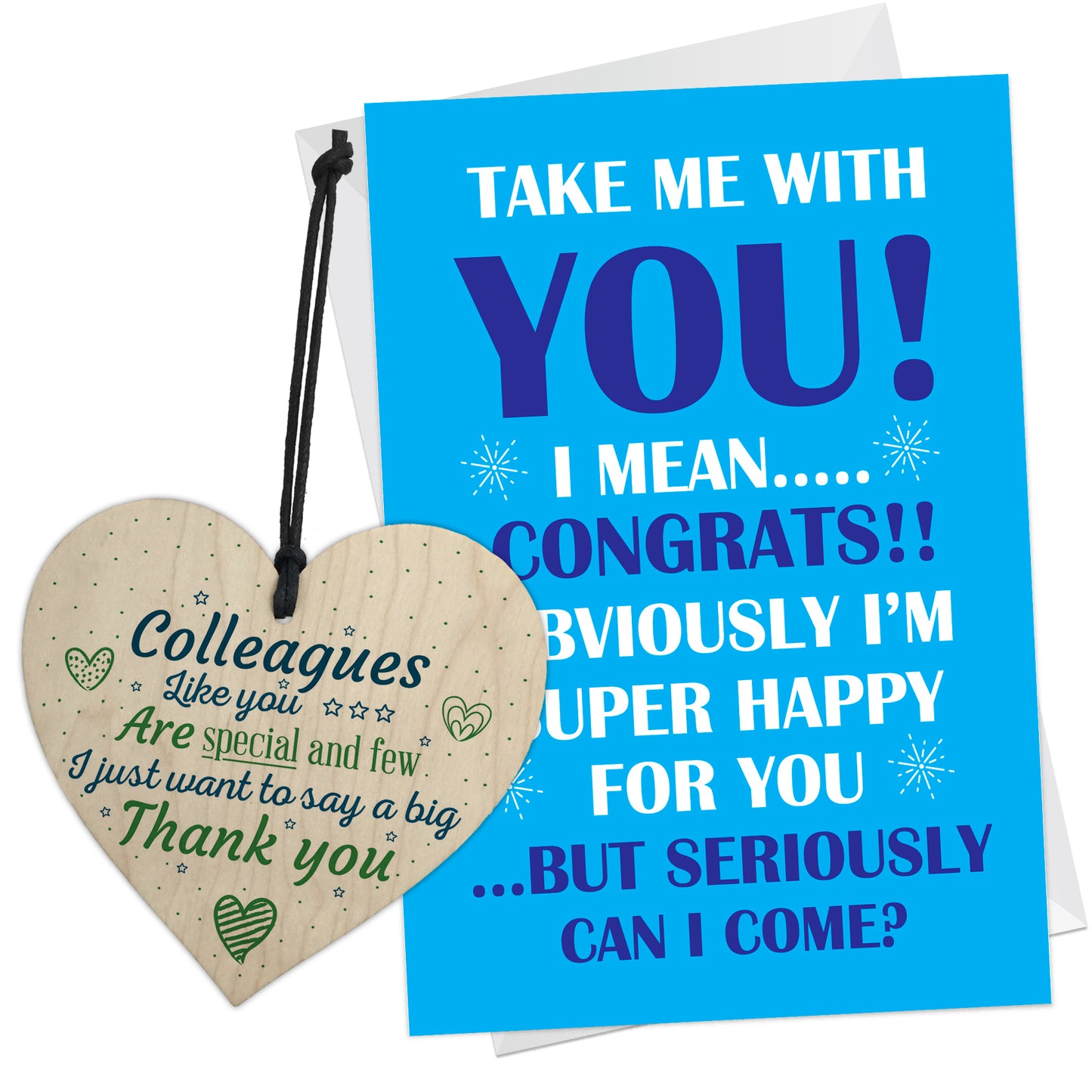 Funny Leaving Gifts Cards for New Job Farewell Colleague Gifts
