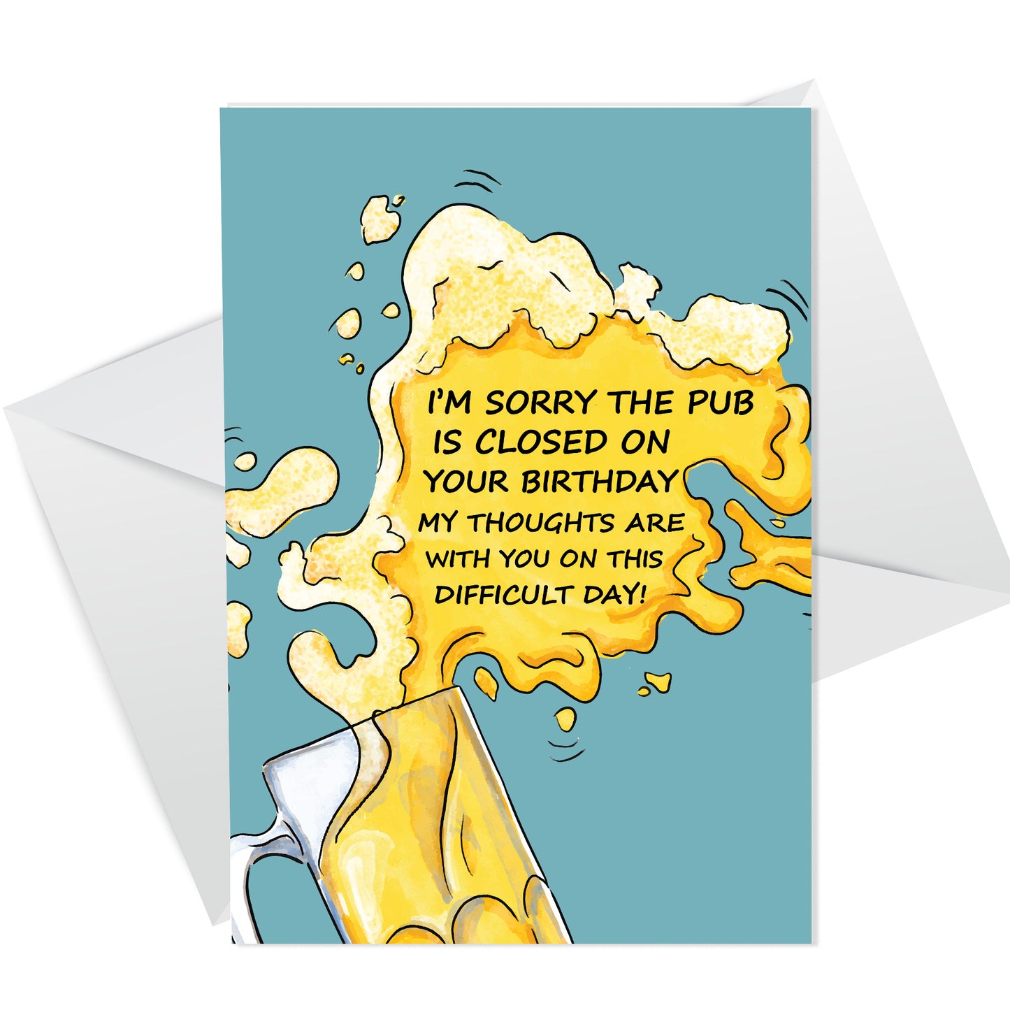 Funny Lockdown Birthday Card For Him Her Novelty Alcohol Card