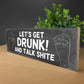 Funny Bar Sign Wooden Bar Sign Standing Plaque Man Cave Sign