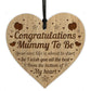 Mummy To Be Gifts Engraved Heart Mummy Birthday Baby Shower