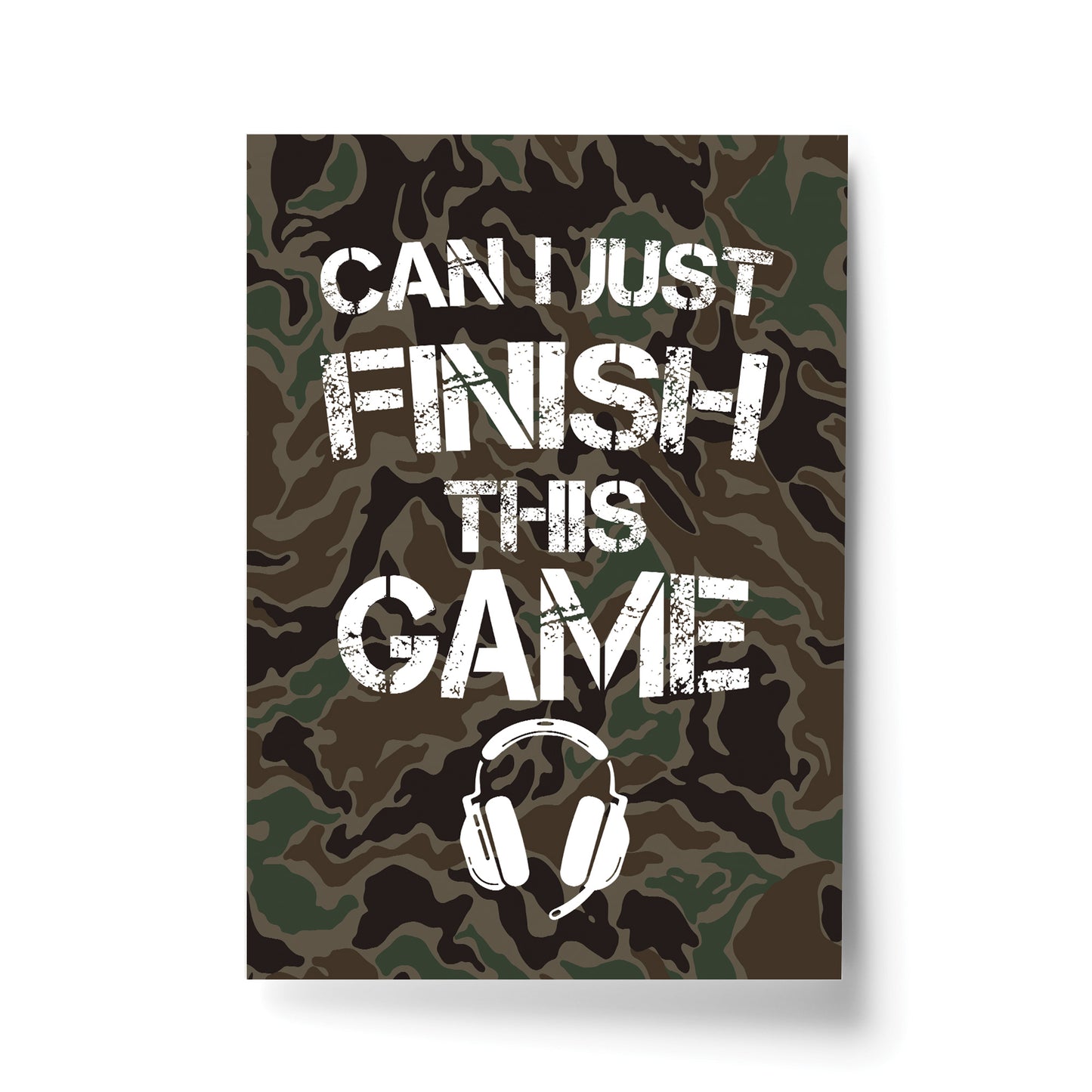 Funny Gaming Poster Games Room Print Boys Bedroom Decor Gift