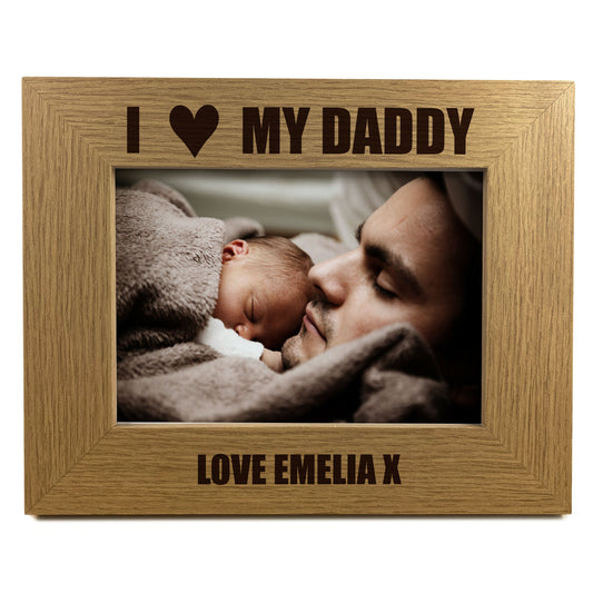 Personalised Photo Frame Unique Fathers Day Gift Birthday Gift