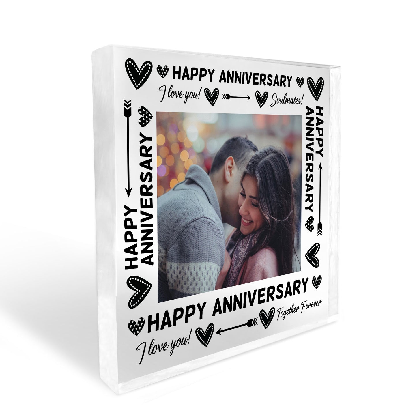 Personalised Anniversary Gifts For Husband Wife 1st 2nd 10th