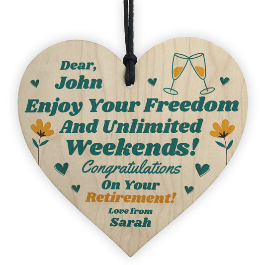 Funny Retirement Gifts for Him Her Personalised Colleague Gift