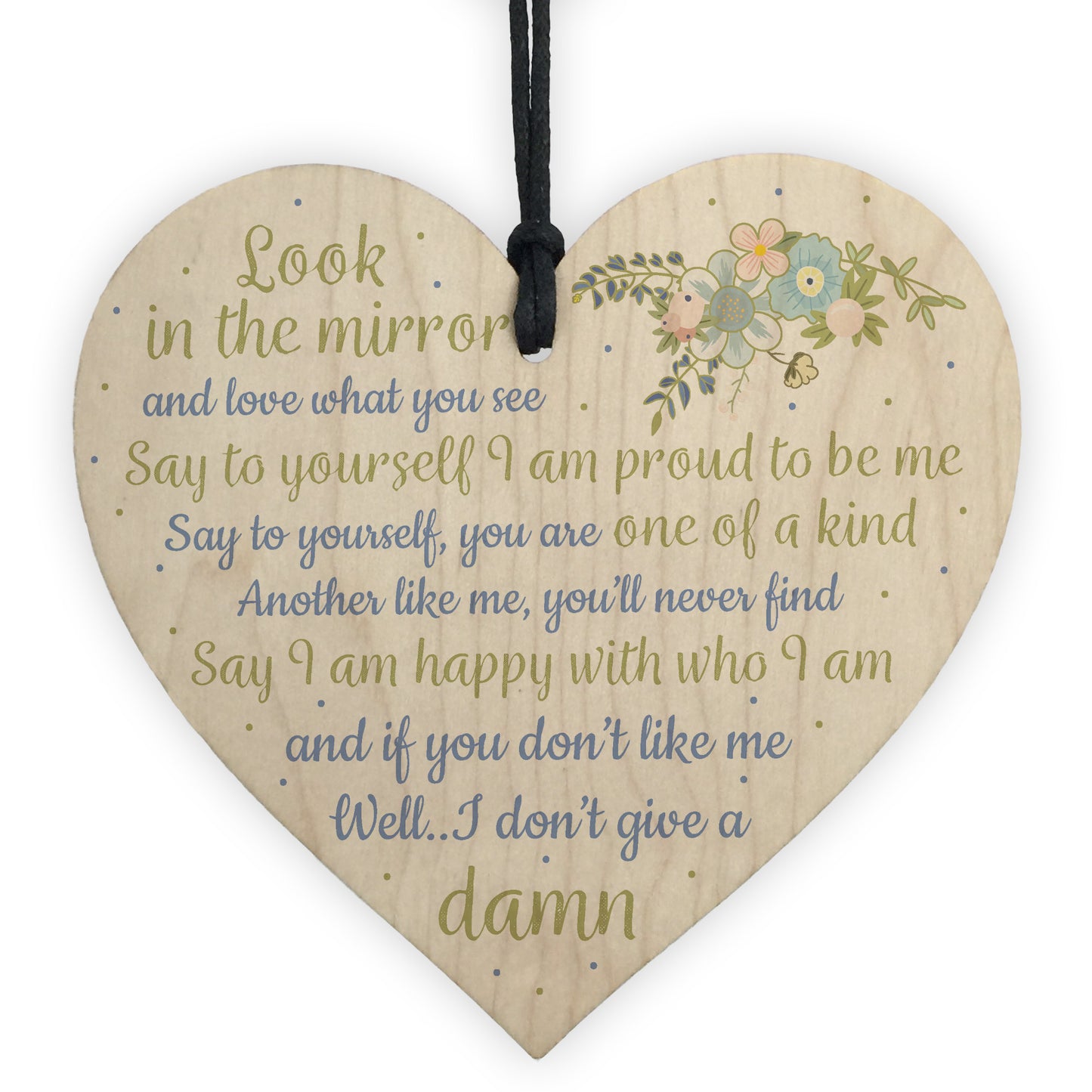 Friendship Sign Inspirational Shabby Chic Heart Plaque Birthday