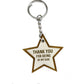 Gift For Teacher Teaching Assistant Wood Keyring Thank You Gift