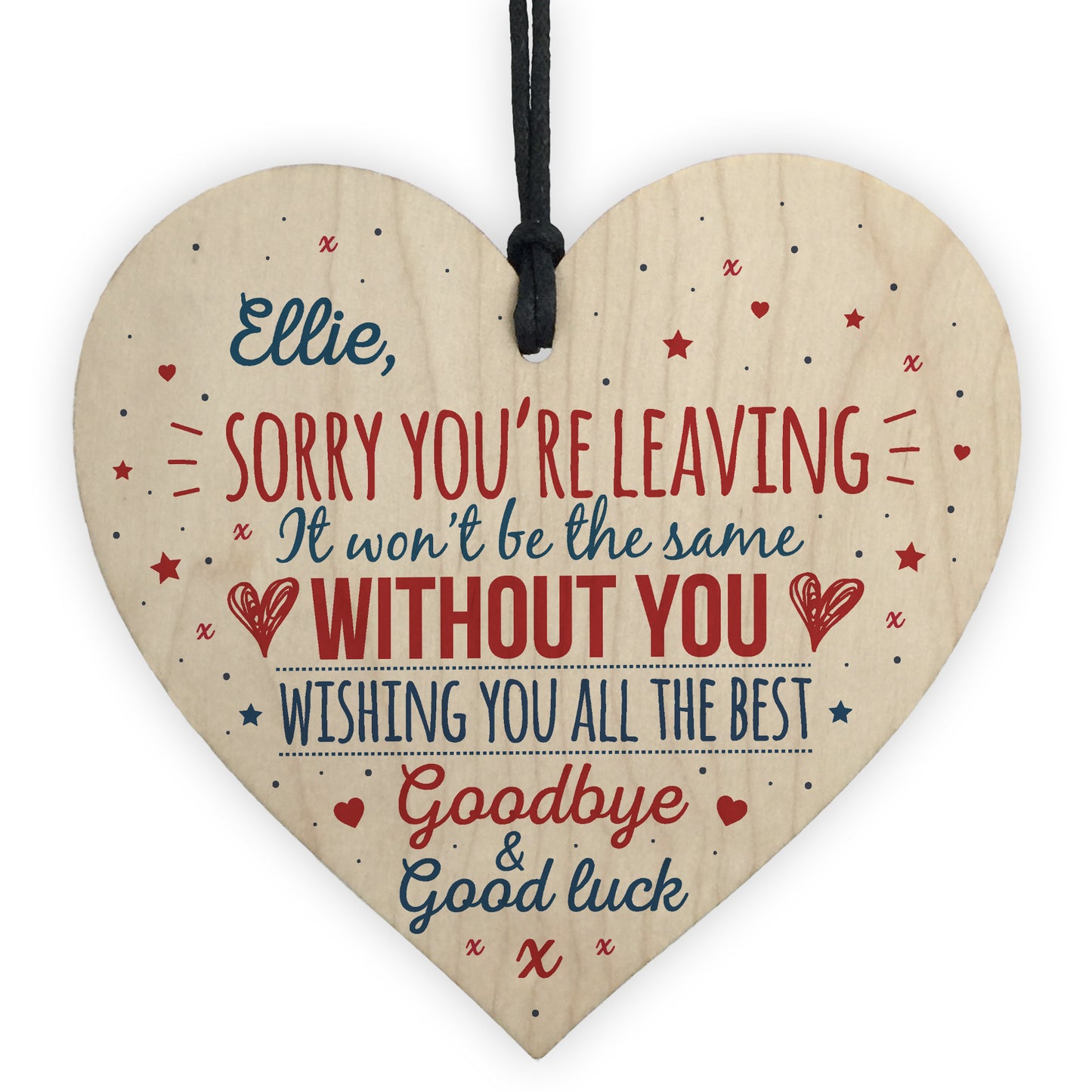 PERSONALISED Sorry You're Leaving Boss Friend Colleagues Gift